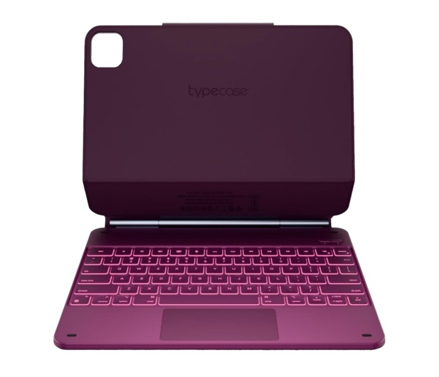 TYPECASE Etui Edge z klawiaturą do iPad Air 13" 2024/2025 malinowy - 1522736 - zdjęcie 2